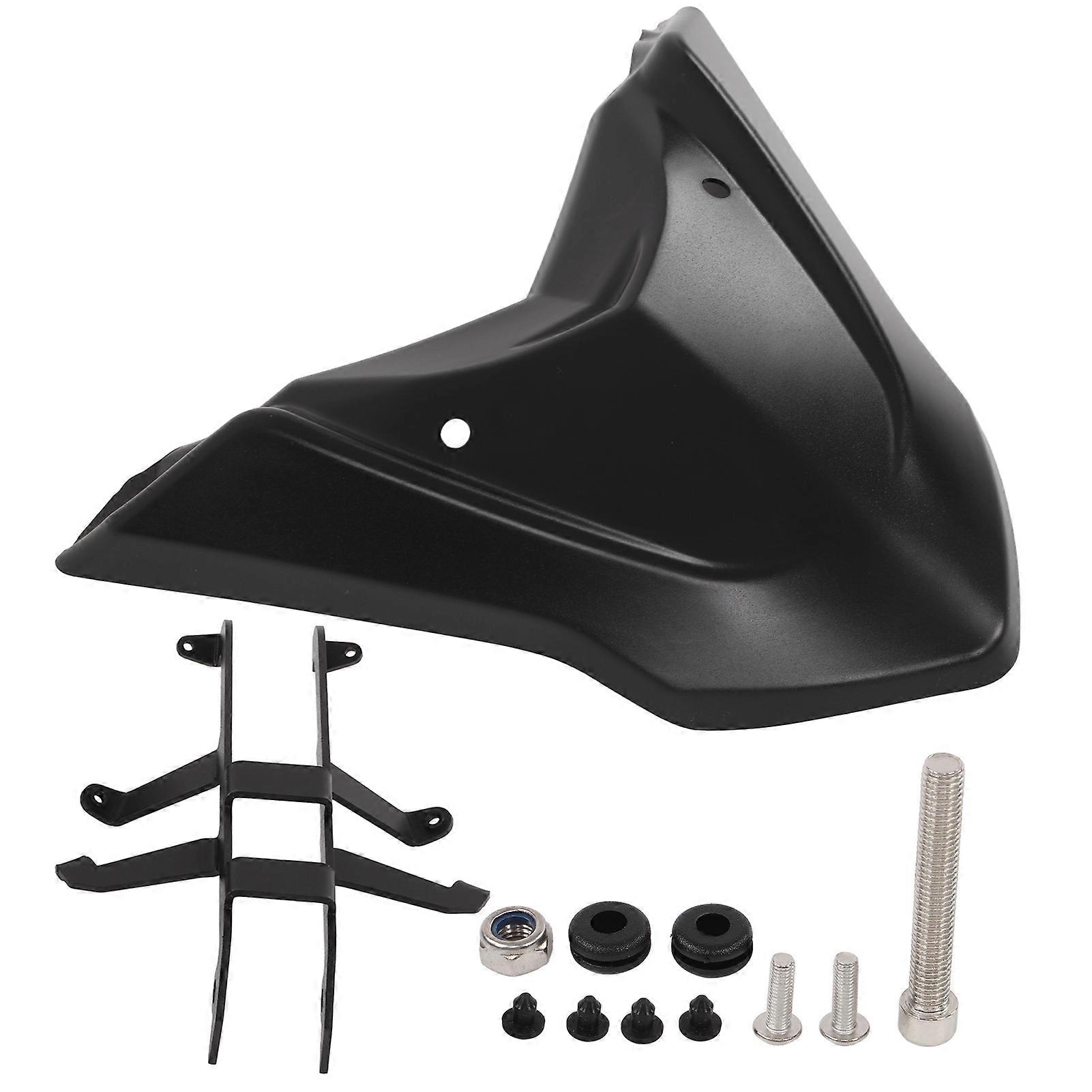 Headlight Fairing Front Beak Cowl Motorcycle Refitting Replacement for TENERE700 2019?2021Black