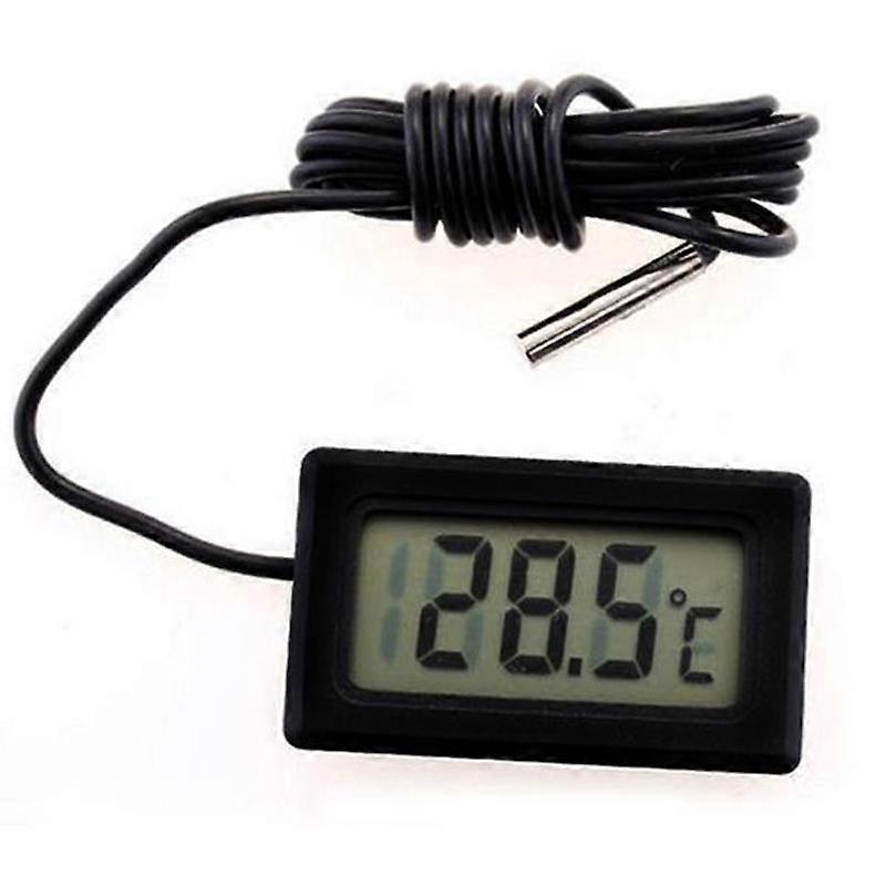 Mini Digital Lcd Thermometer Hygrometer Temperature Humidity Meter Probe Sensor