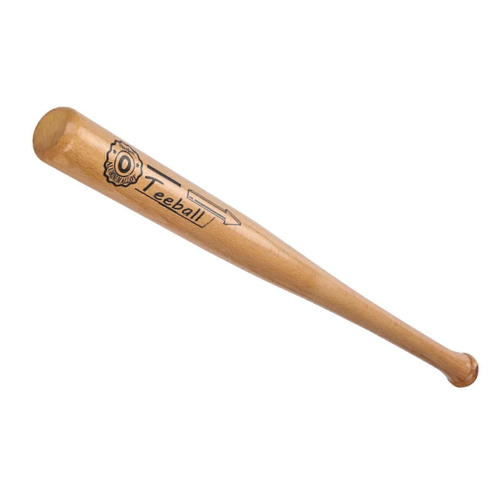 Trä Basebollträn Bärbar Batting Game Avkoppling Trä Baseball Utrustning 54cm