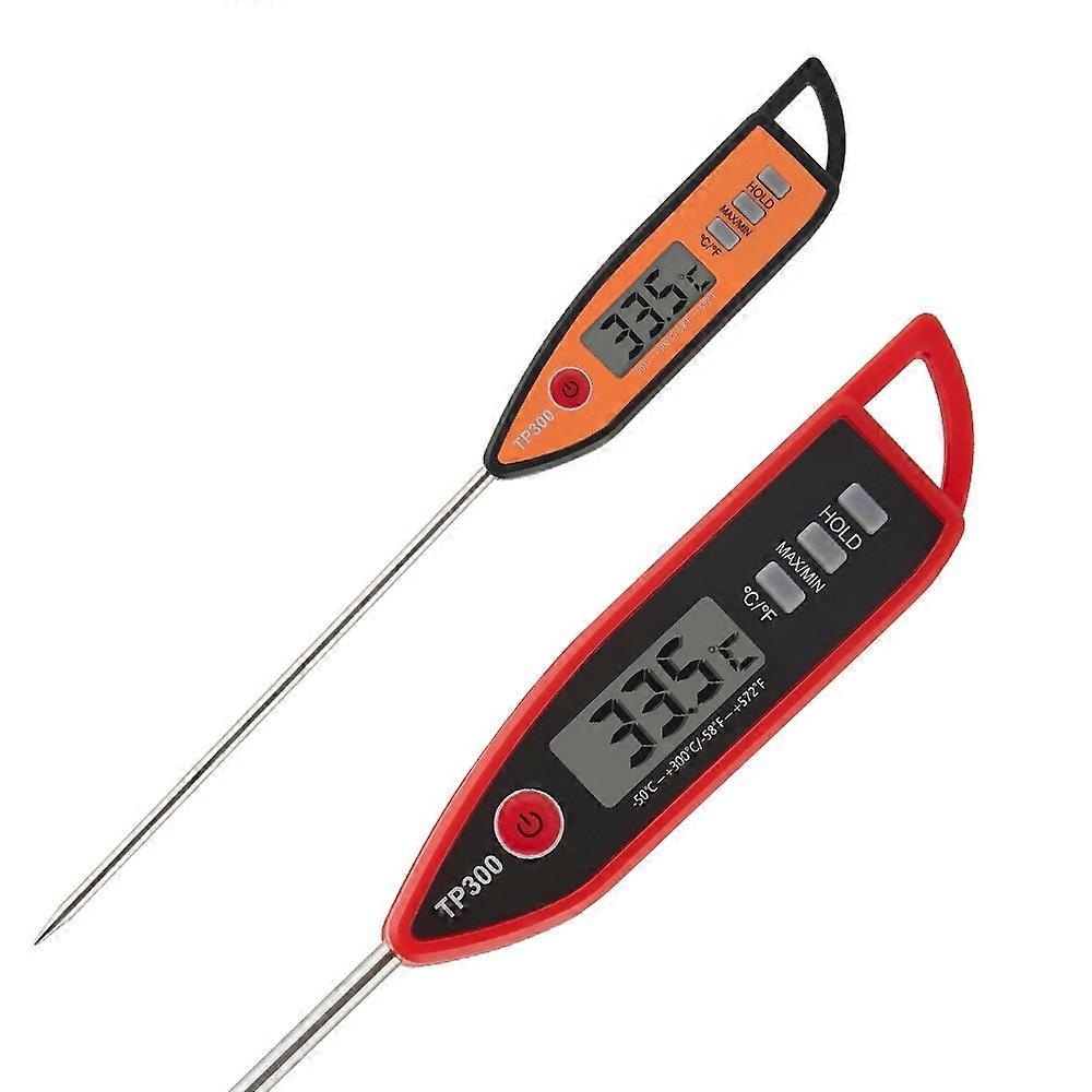 Digital Water Thermometer for Liquid, Candle, Instant Read with Waterproof for Food, Meat, Milk, Lon