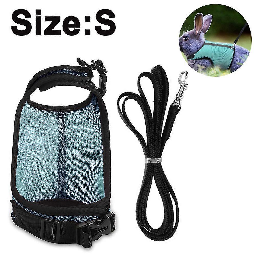 Small Pet Harness Bell, No Pull Comcompatible witht Padded Vest Durable Nylon