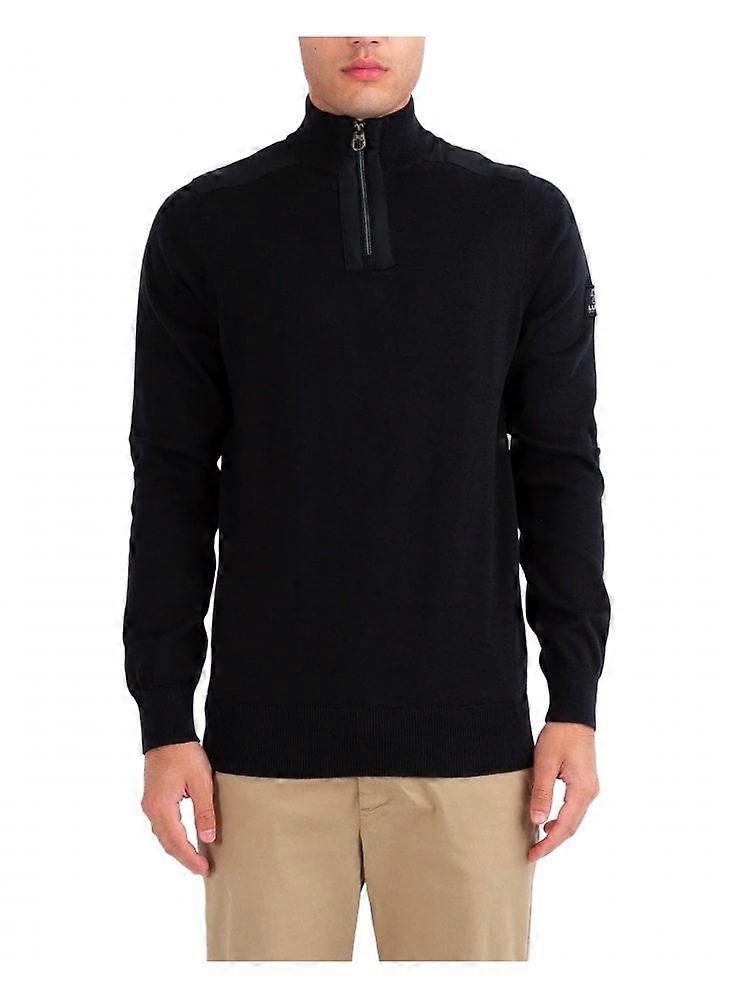 Men's Luke 1977 Heddon Zip Knit Black