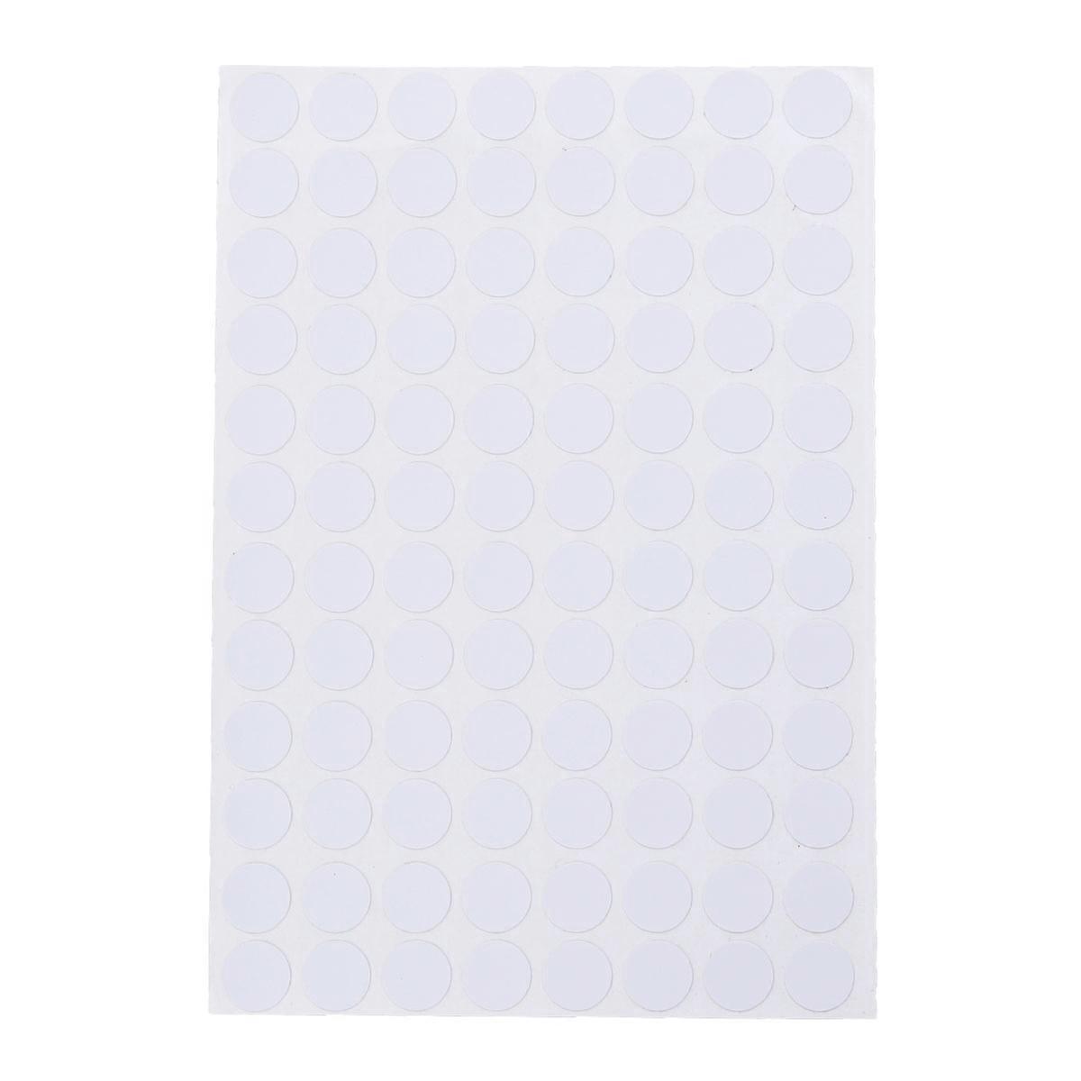 96pcs/sheet Waterproof Screw Hole Covers Non-slip Screw Hole Caps 15mm Decorative Stickers(01)