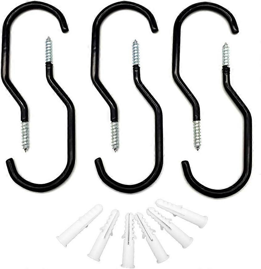 6 Pcs Bicycle Storage Hooks Large Bicycle Hooks Hook Set