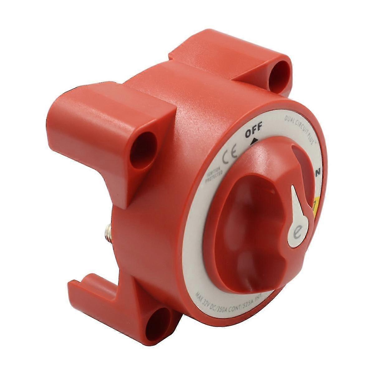 5511e Dual Circuit Plus Battery Rotary Switch Isolators Disconnect 12v-32v 350 Amp E-series For Car-XinHan