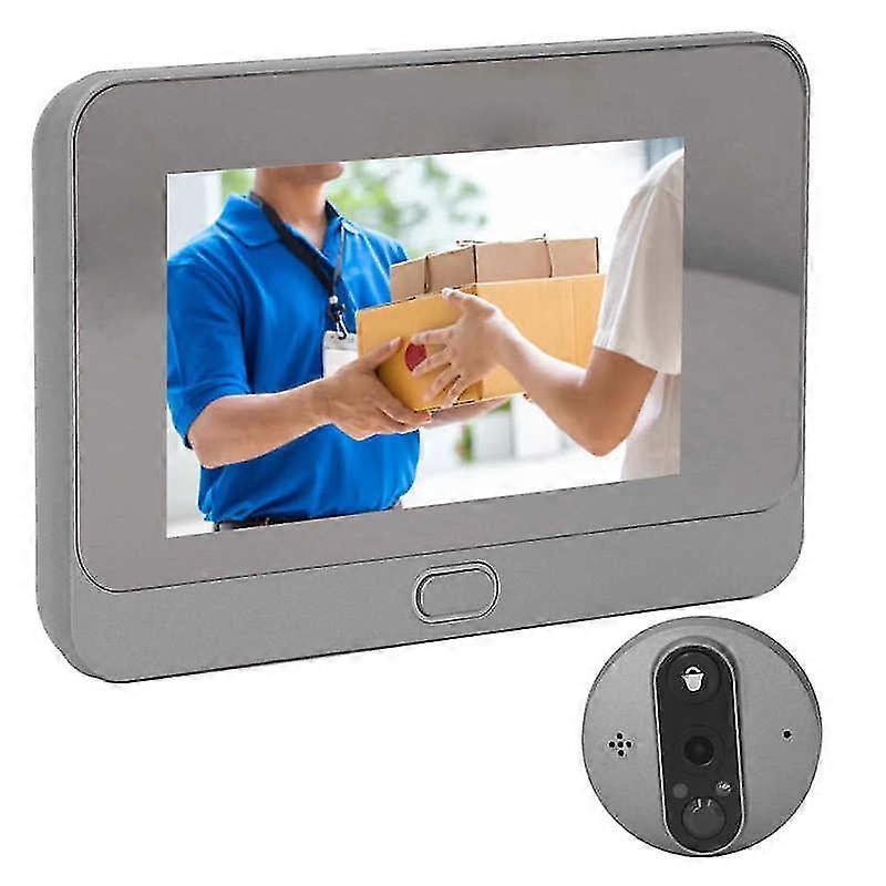 Digital door viewer motion detection peephole camera anti theft for tuya app