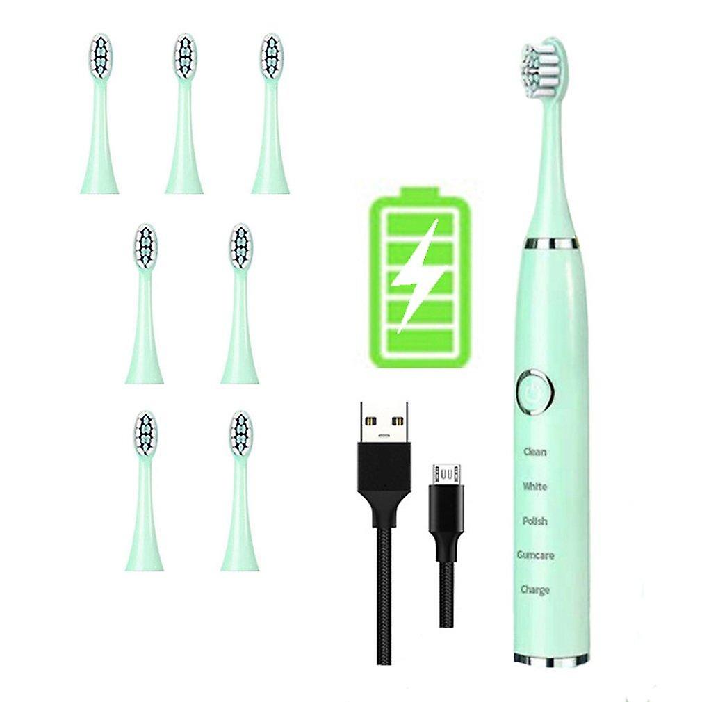 Automatic Sonic Electric Toothbrush Smart Timer Replaceable Ipx7 Waterproof Toothbrush Rechargeable Soft Fur Toothbrush