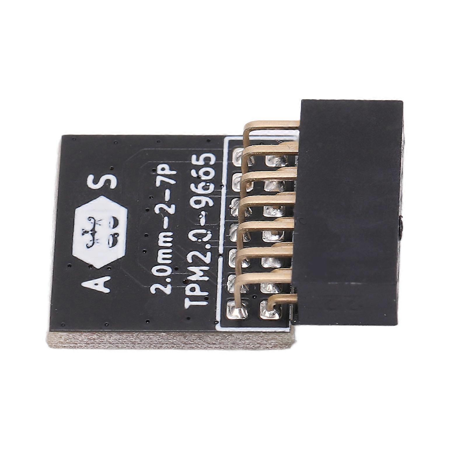 For TPM 2.0 Module LPC 14pin Remote Card Encryption Security Board Accessory for ASUS