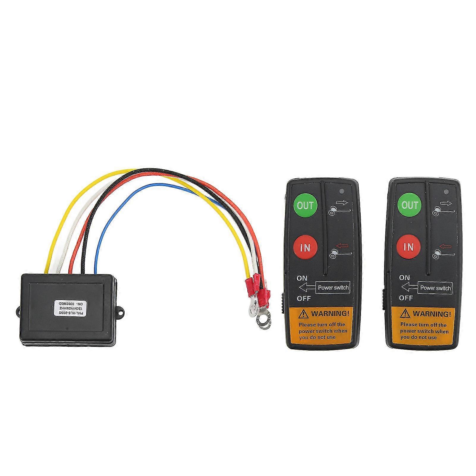 Wireless Winch Remote Control Kit Handheld Winch Controller For Truck For Car