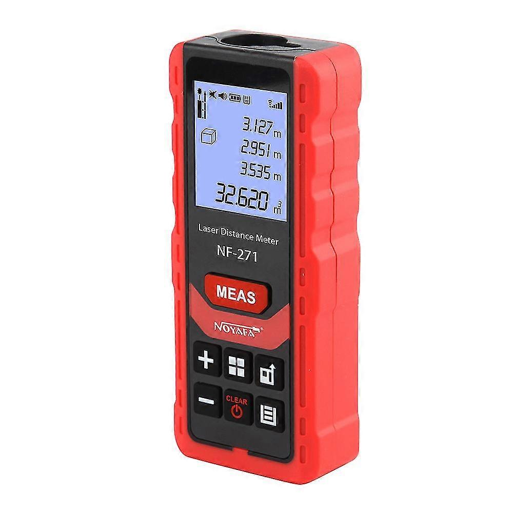 Noyafa Nf-271 High Accurate Roulette Laser Distance Meter Construction Tool Measuring Instrument Digital Distance Ruler 50m/70m