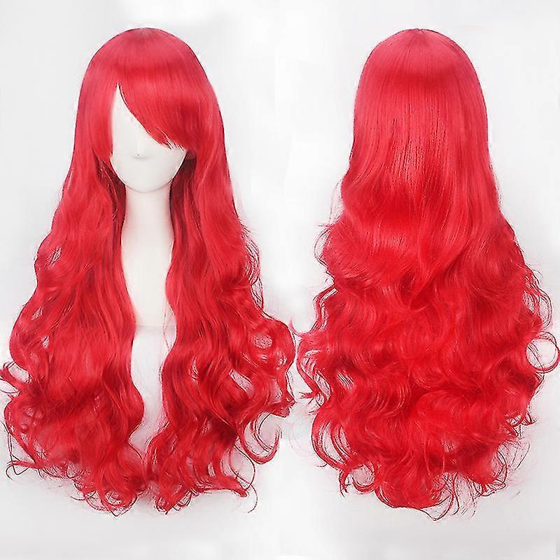 Anime Role Playing High Temperature Resistant 80cm Multi-color Wig