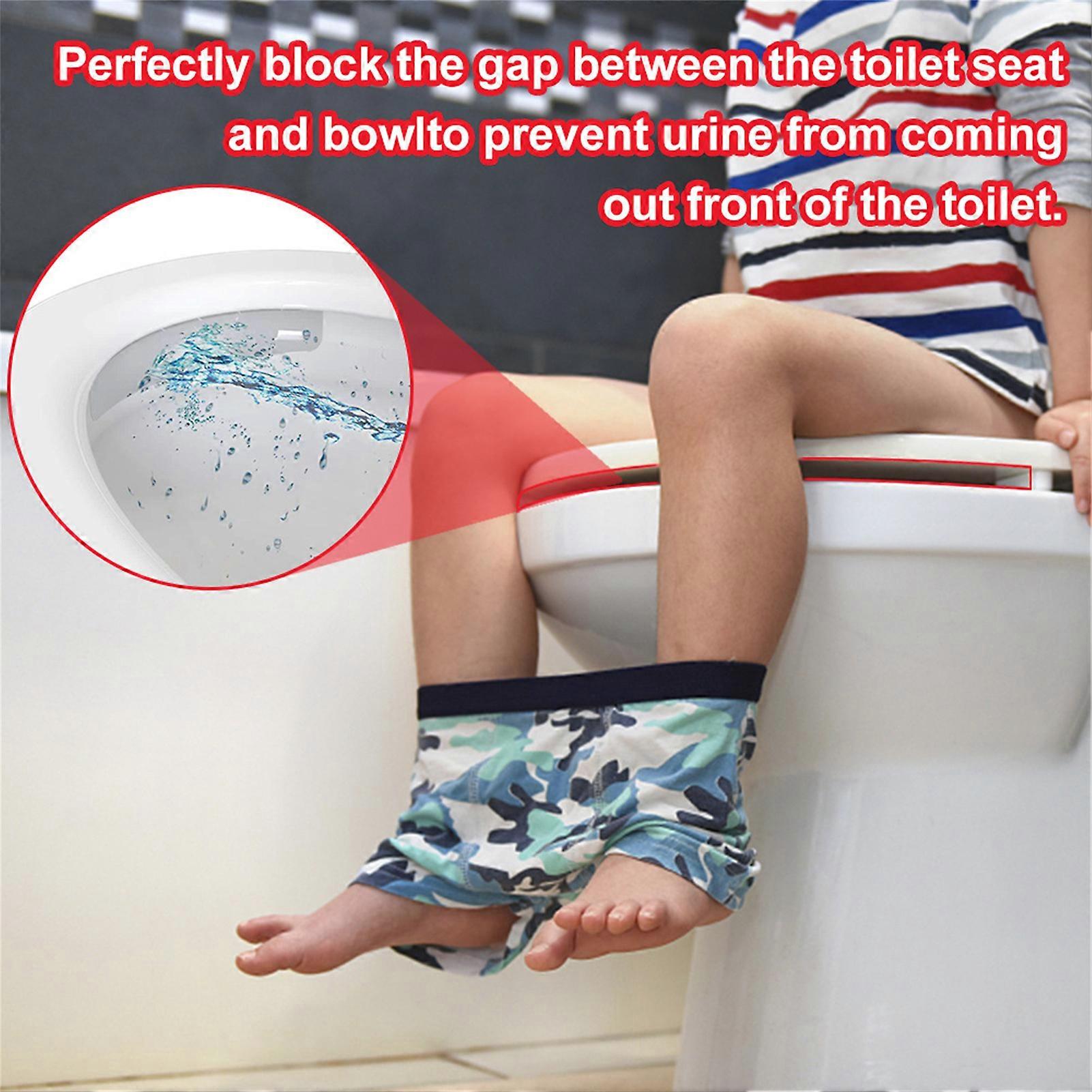 Toilet Seat Pee Splash Guard Multipurpose Potty Training Urine Protective Guard for Childern Easy Operation