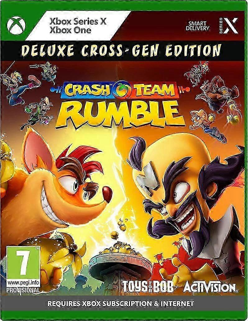 Crash Team Rumble - Deluxe Edition Xbox X Game (Compatible with Xbox One)