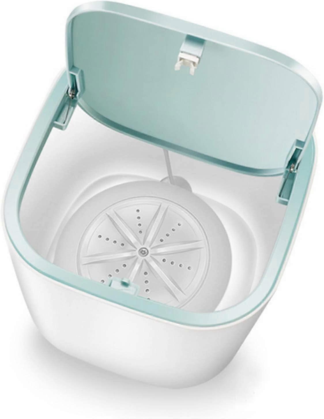 Mini Washing Machine For Machine Portable Ultrasonics; Washes With A 3.8 Lb Capacity Tank For Compact Laundry Underwear