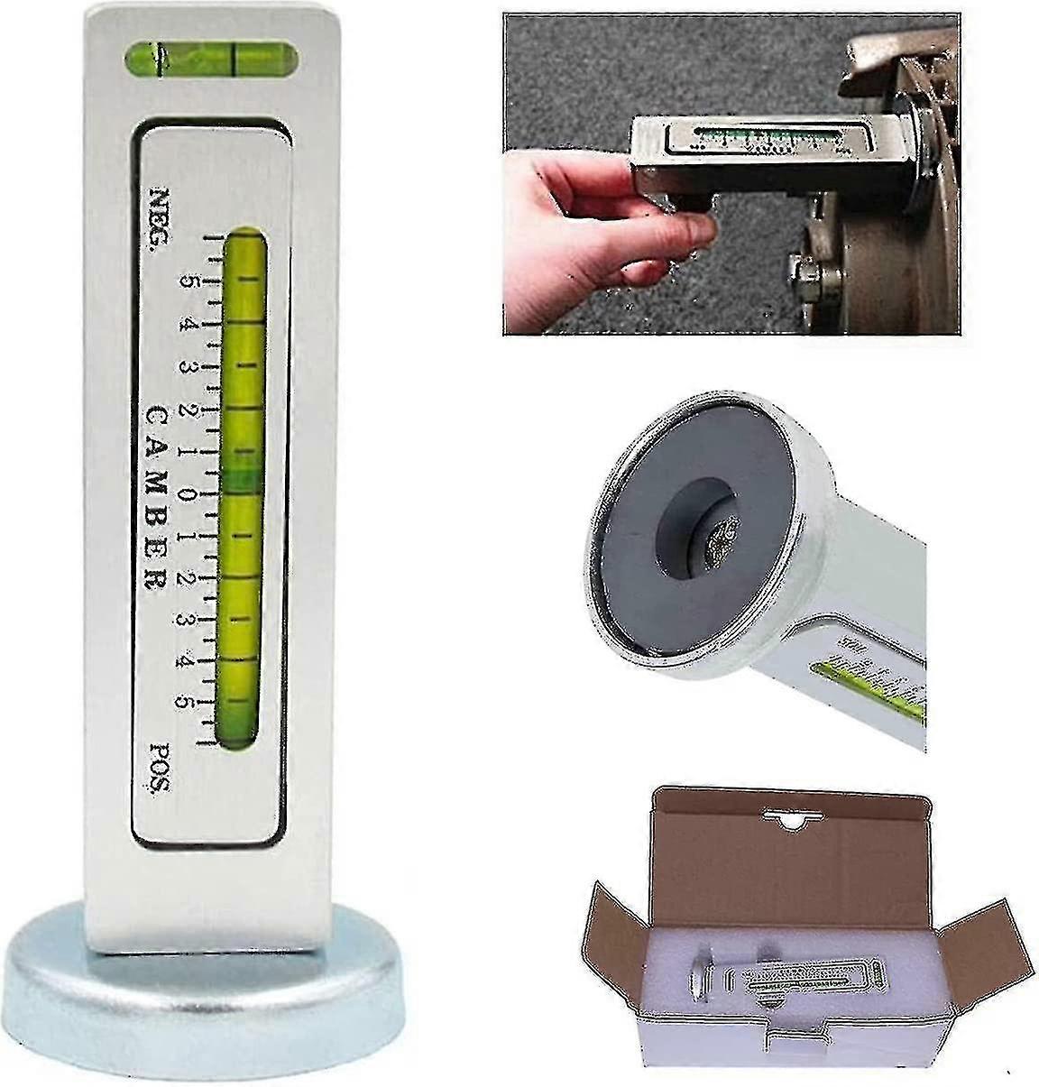 Ρυθμιζόμενη ευθυγράμμιση τροχών τροχών castor strut μετρητή μαγνητικού μετρητή μετρητών για το φορτηγό αυτοκινήτων