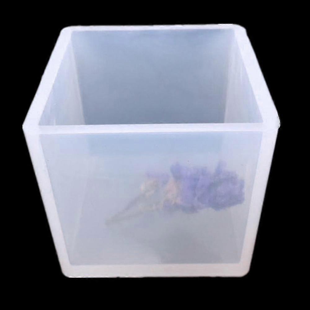 Transparent Square Cube Moulds Crystal Epoxy Molds Diy Crafts