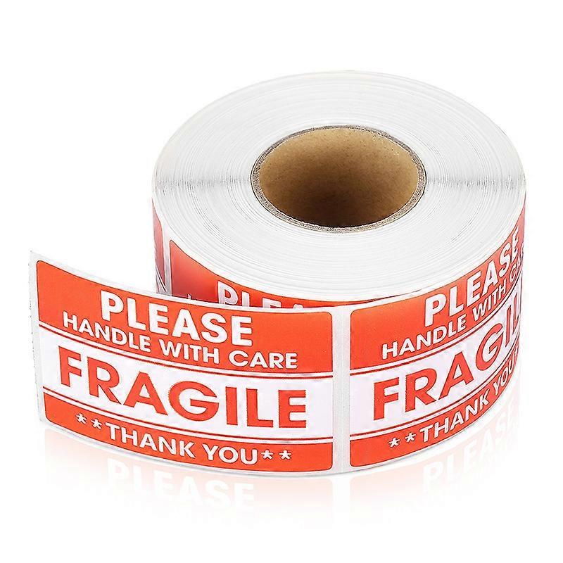 100PCS Fragile Stickers The Goods Please Handle With Care Warning Labels DIY Supplies