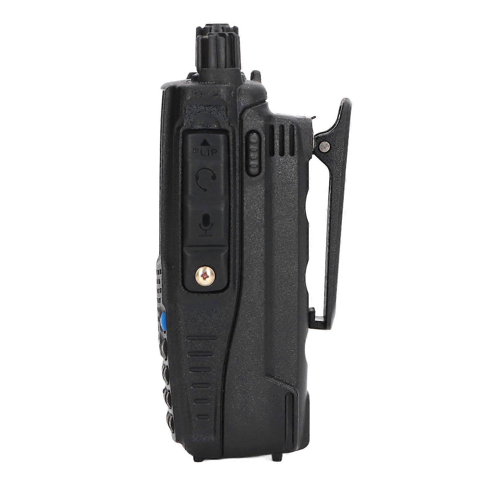 UV Wireless Walkie Talkie Quad Band Color Screen 4W Handheld Portable FM Transceiver AC100240V AU Plug