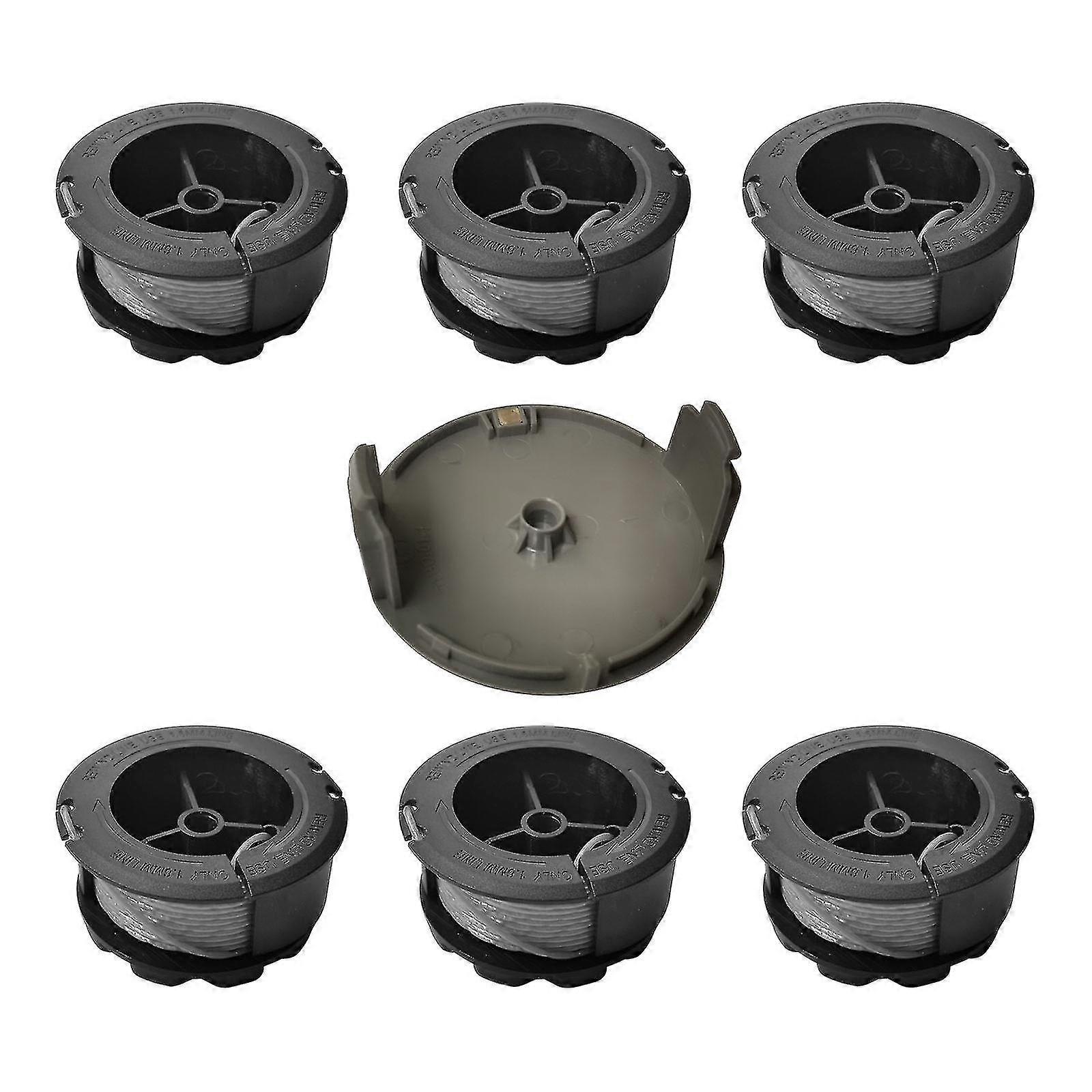 4 Spools 1 Cap Bosch F016800570 Replacement Trimmer Spool For Bosch Universal Grasscut With Cap 1600a01r5j p20241204..1184