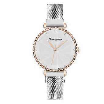 Women Fashion Watch Clock Stainless Steel Casual Dress Wrist Crystal Jewelry