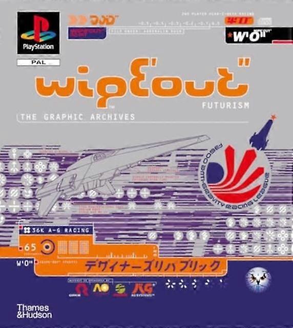 Wipeout Futurism by Duncan Harris Hardback Book