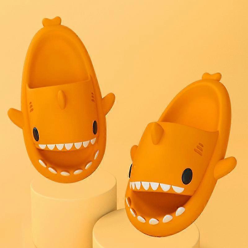 Shark Tofflor Halkfria Duschtofflor Mjuka Sommarsandaler För Flickor Och Pojkar