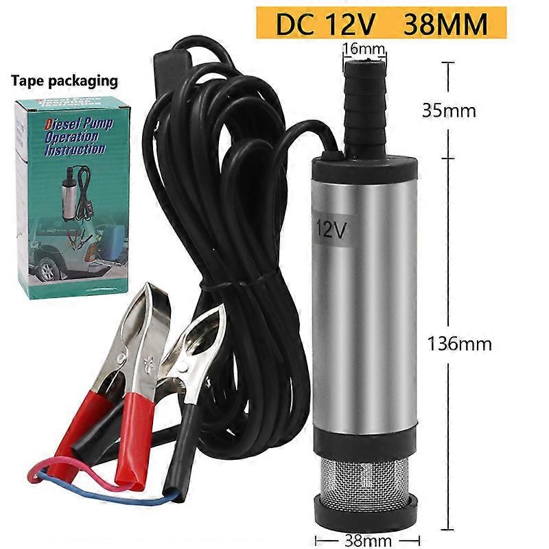 12V Fuel Pump, Water Drain Pump (oil,diesel transfer car or refueling)