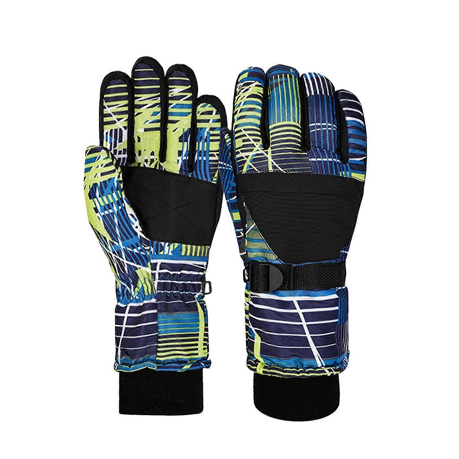 Children's Winter Waterproof And Snowproof Gloves Mountaineering Windproof