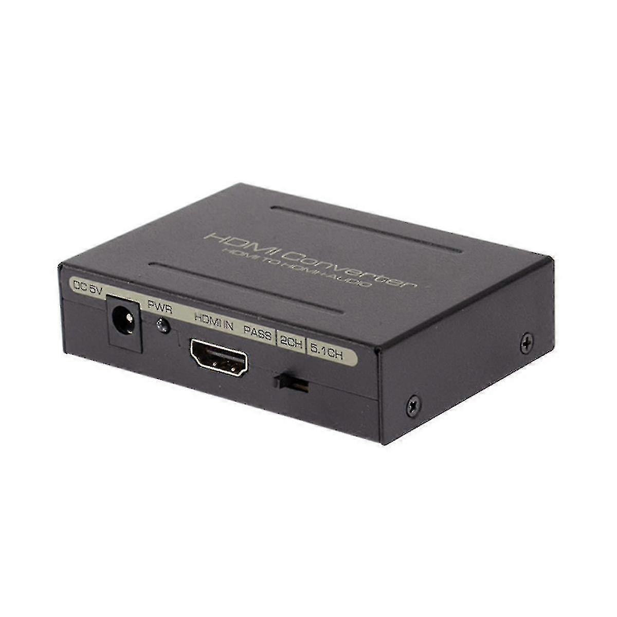 Audio Extractor To -compatible + Optical Toslink Spdif + Rca L/r Stereo Analog Audio Output -compat