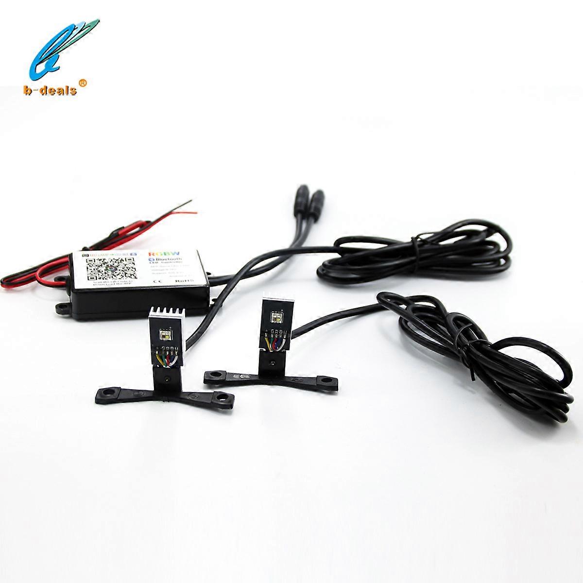 Nagy fényerejű Cree lámpagyöngyök Rgbw Devil Eye Bluetooth mobilalkalmazás vezérlés