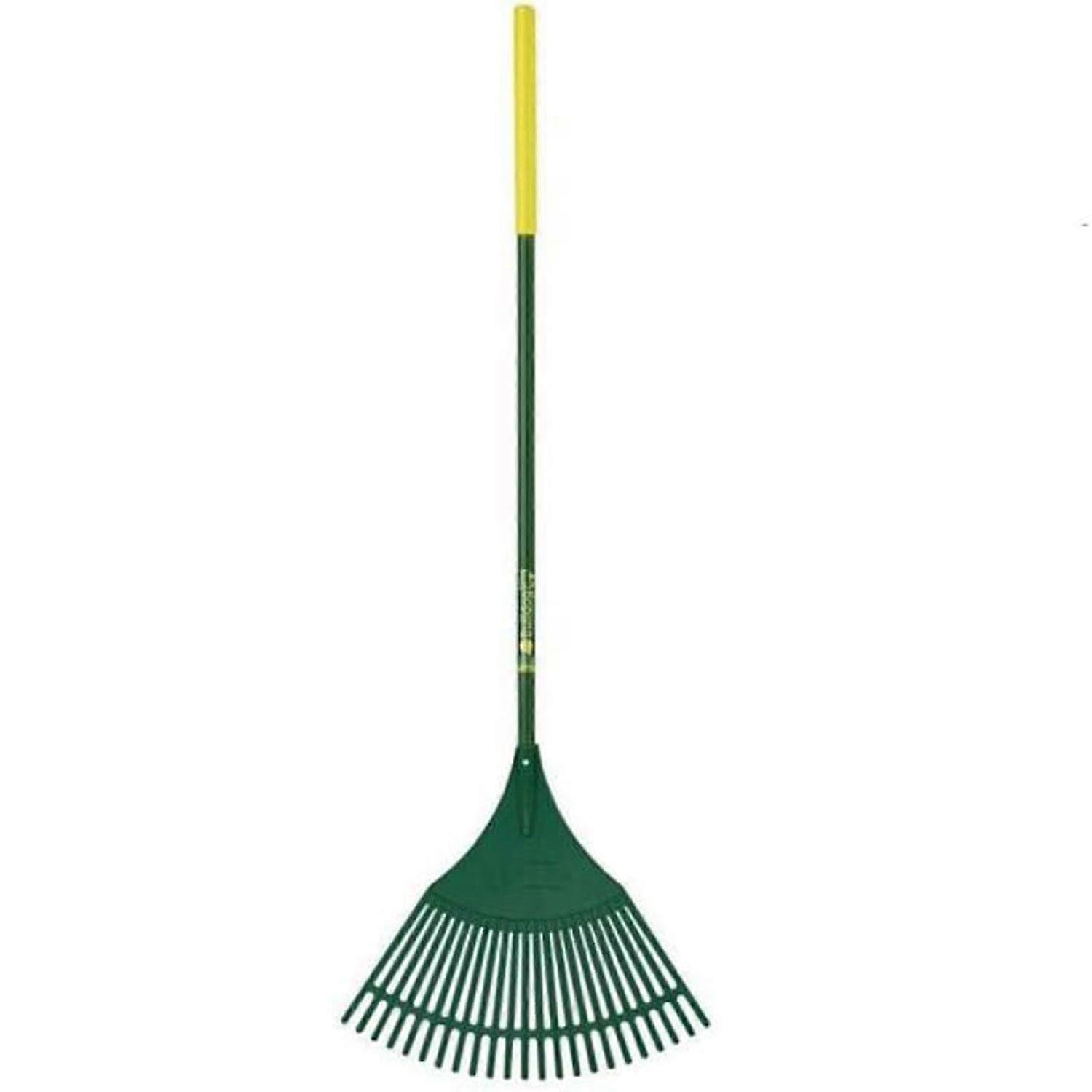 BUL7128 Evergreen Plastic Leaf Rake Aluminium Shaft