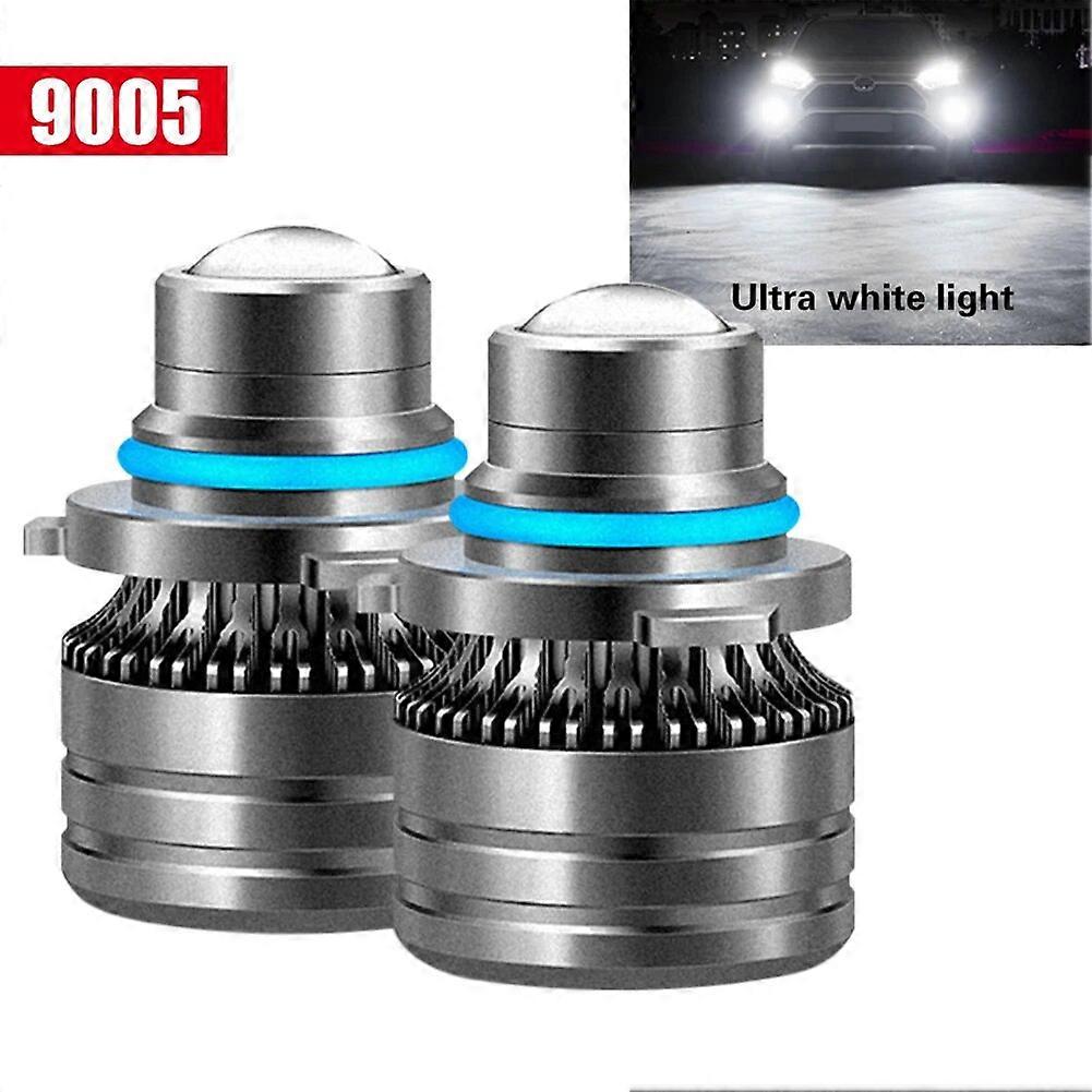 H11 Led Voiture Phares Ampoules 9005 9006 Brouillard Vert Jaune Blanc Lumière Avec Lentille 40W 5600LM plug and play Lumières de voiture DC 9-30V