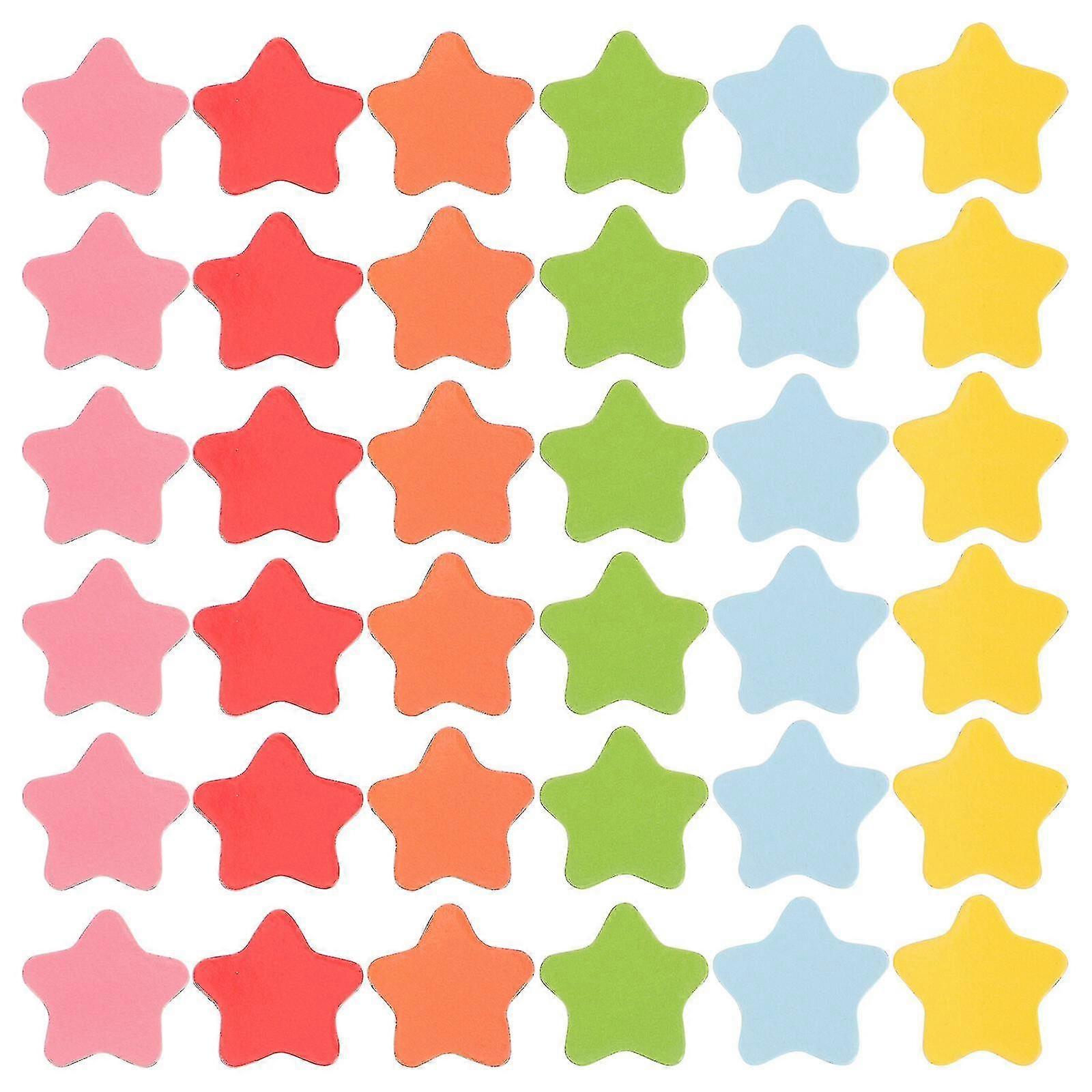 120pcs 2cm Stars Magnetic Blackboard Sticker Refrigerator Magnet ...