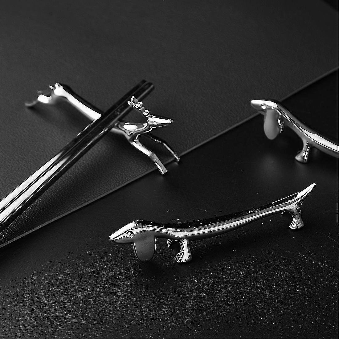 Cutlery Holders - Dancing Deer Motif, Set of 4 for Knives, Forks, and Spoons