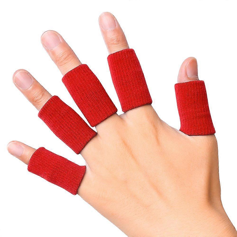Finger Support Compression Sleeves, Breathable Thumb Support Brace Splint Arthritis Sleeve for Finger Joint Pain Relief, Comfortable Finger Protector 