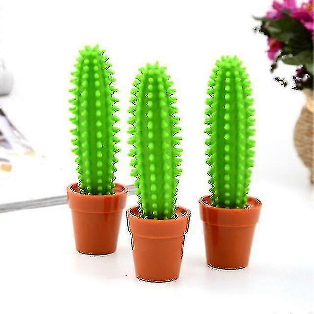 3pcs Cactus penna a sfera bambini regalo kawaii cancelleria ufficio scuola scrittura penne bambini giocattolo creativo