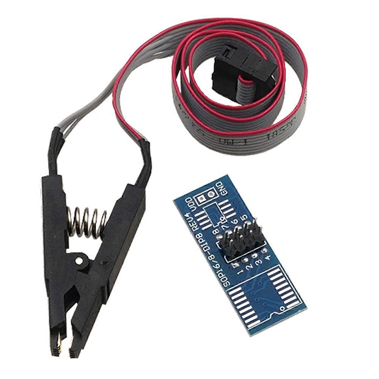 Programmatore EEPROM USB Programmatore USB CH341A/CH341B Per EEPROM E BIOS - Compatibile Con Chip 24/25 Series SOIC8 Programmatore Universale CH341B - Foto 4