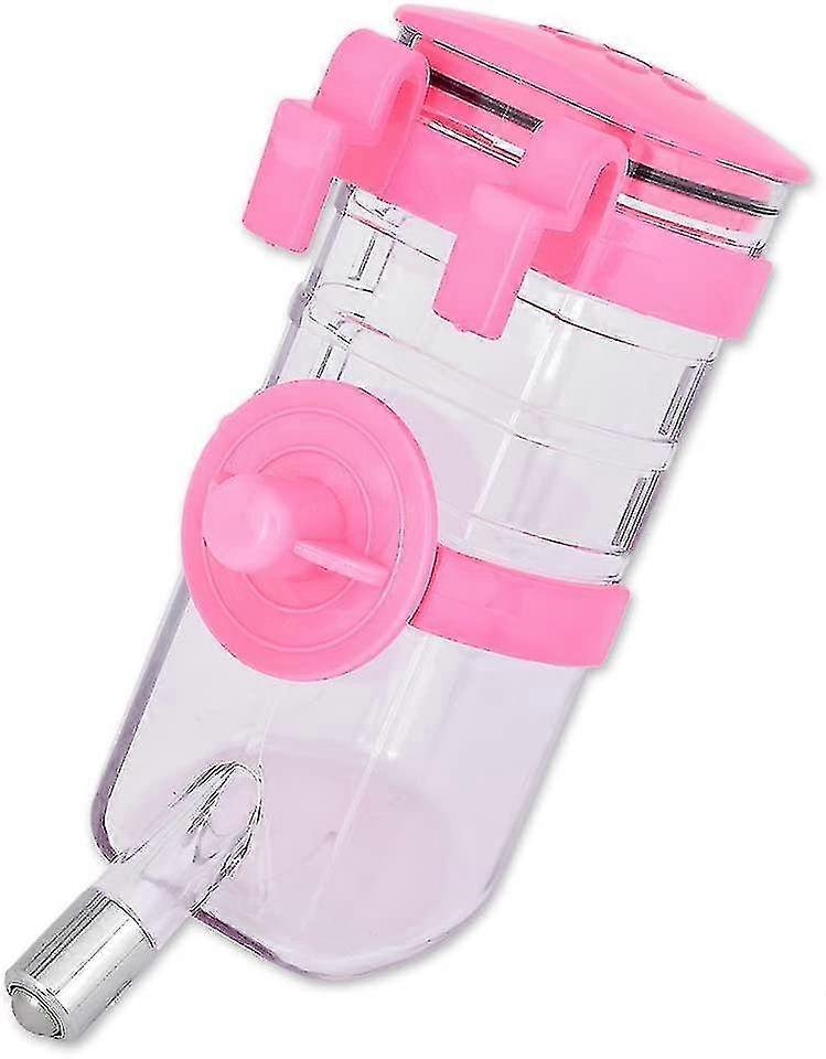 סגנון ייחודי טפטוף בקבוק מים ארנב 350 מ"ל גורים ארגז מתקן מים מתקן לחיות מחמד כלוב תלייה