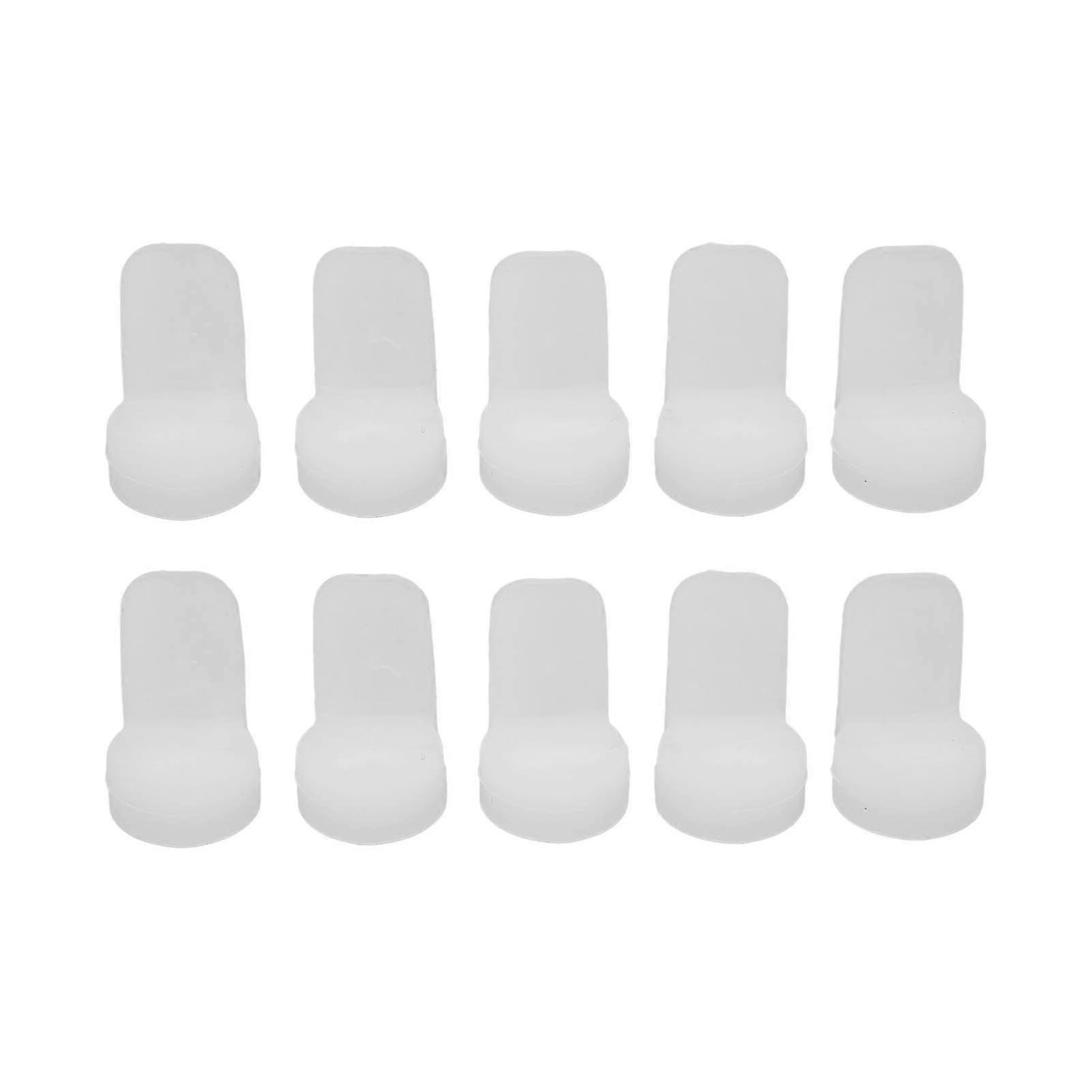 10 Pcs Clarinette Repose-pouce Silicone Coussin De Doigt Protecteur Instruments À Vent Pièces