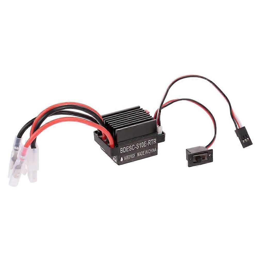 5V/2A BEC 320A 2-3S Waterproof Brushed ESC Electric Speed Controller Suitable for 1:10 Scale RC Car For Boat