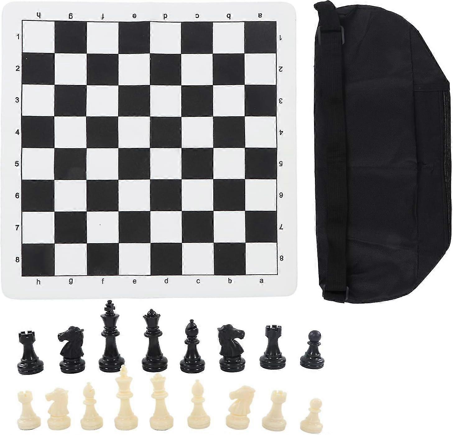 Chess Board Game Set Chess Set for Kids and Adults Beginners Chess Game Portable Travel Chess Board