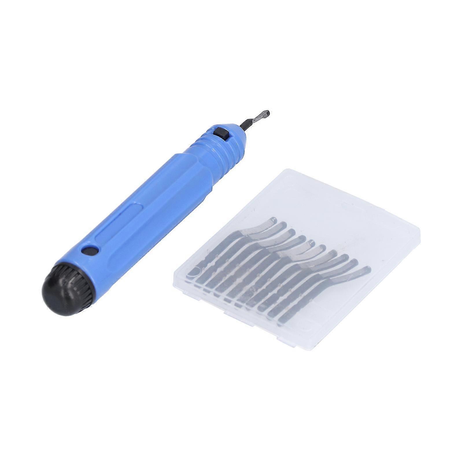 Alloy Hand Deburring Chamfering Knife Kit - Replacement Blades for Trimming Scraper Burr Removal