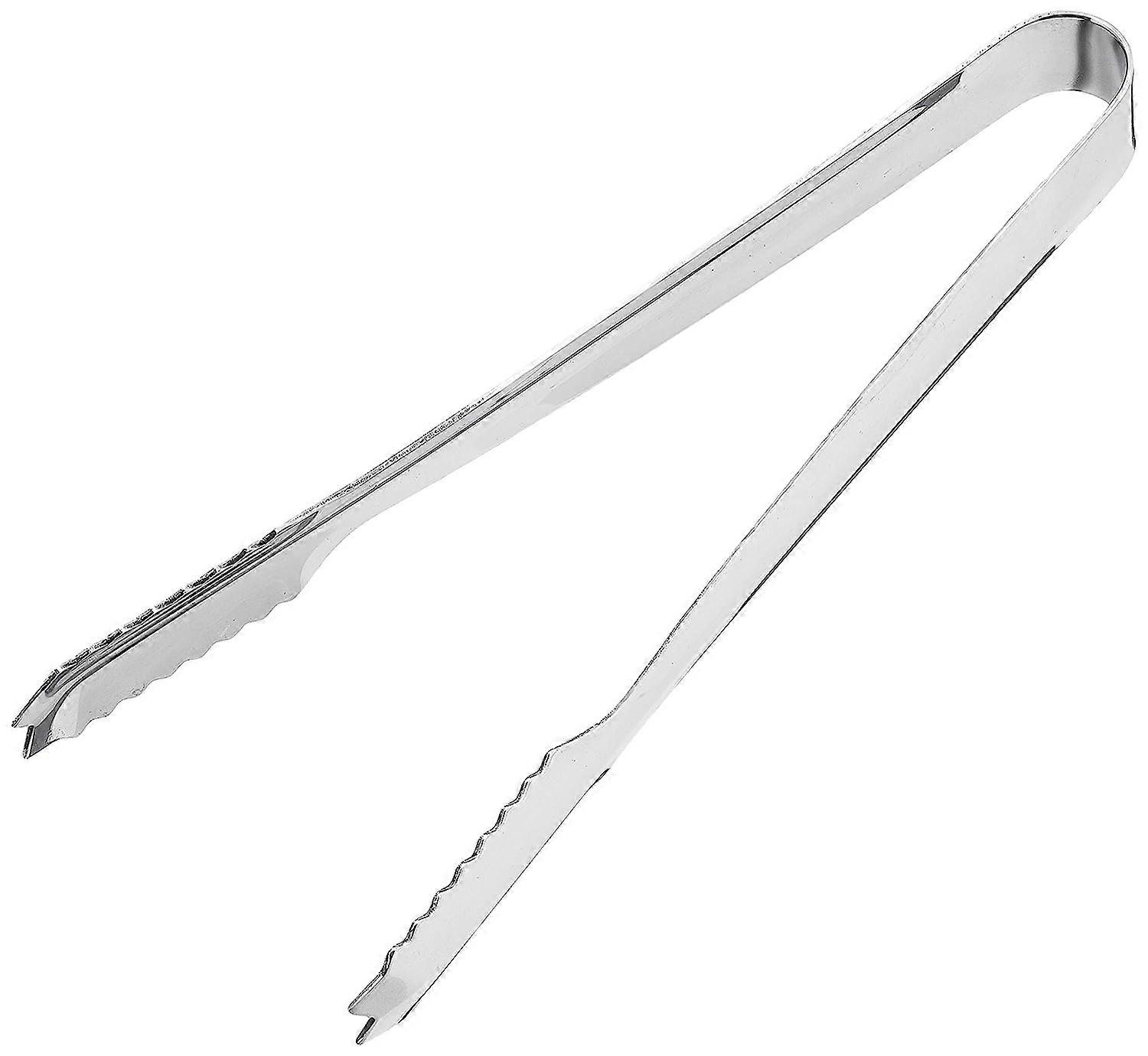 Pinza de hielo de acero inoxidable, 7" de longitud