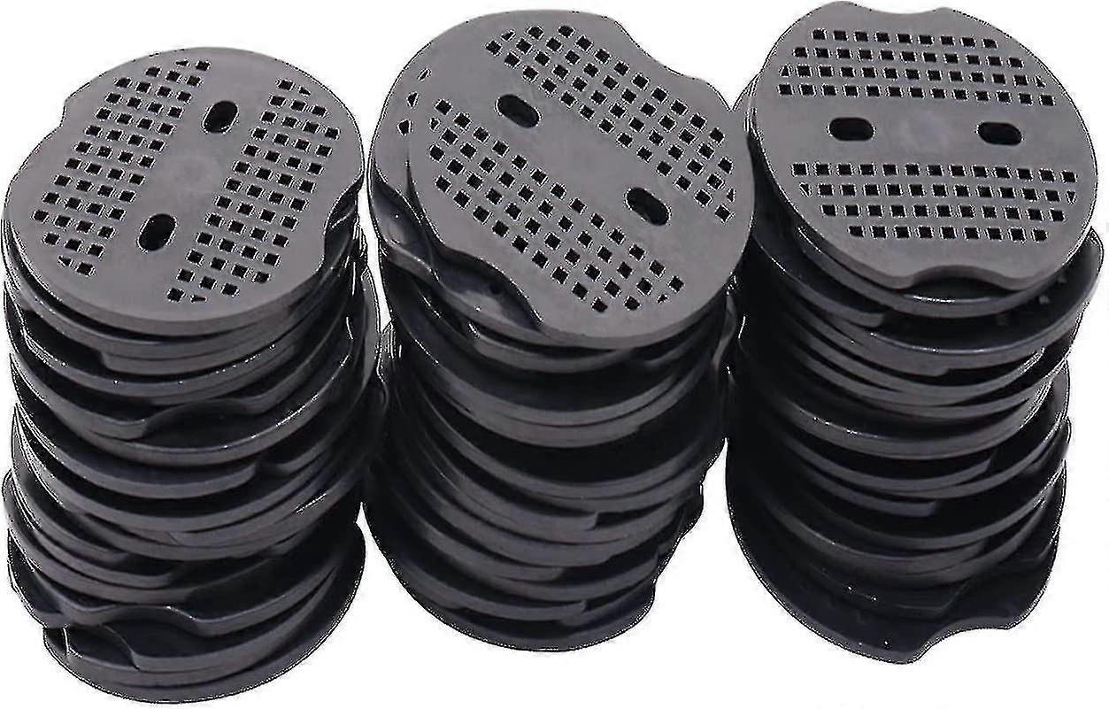 100 stk skiver for stålpresenningspinner, U ankervasker for hagepinner, teltplugger