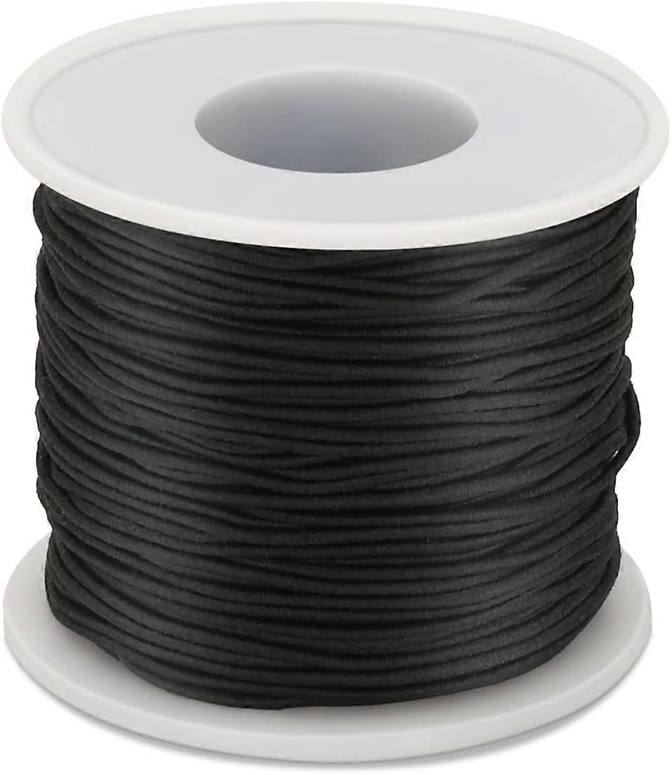 Black Stretch Cord, String Bead Cord, for DIY smykker Making