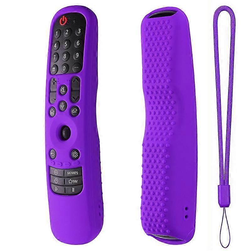 Silicone Remote Controller Cases Protective Covers compatible-For -LG Smart TV Shockproof Remote Control AN-MR21GC AN-MR21GA