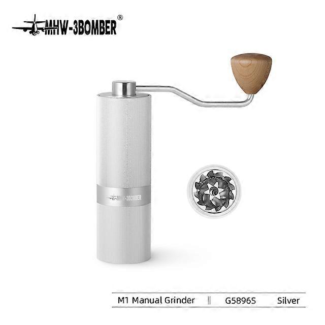 MHW-3BOMBER Manual Coffee Grinder with 24 Adjustable Settings Espresso Maker Stainless Steel 420 Burr Home Camping Accessories