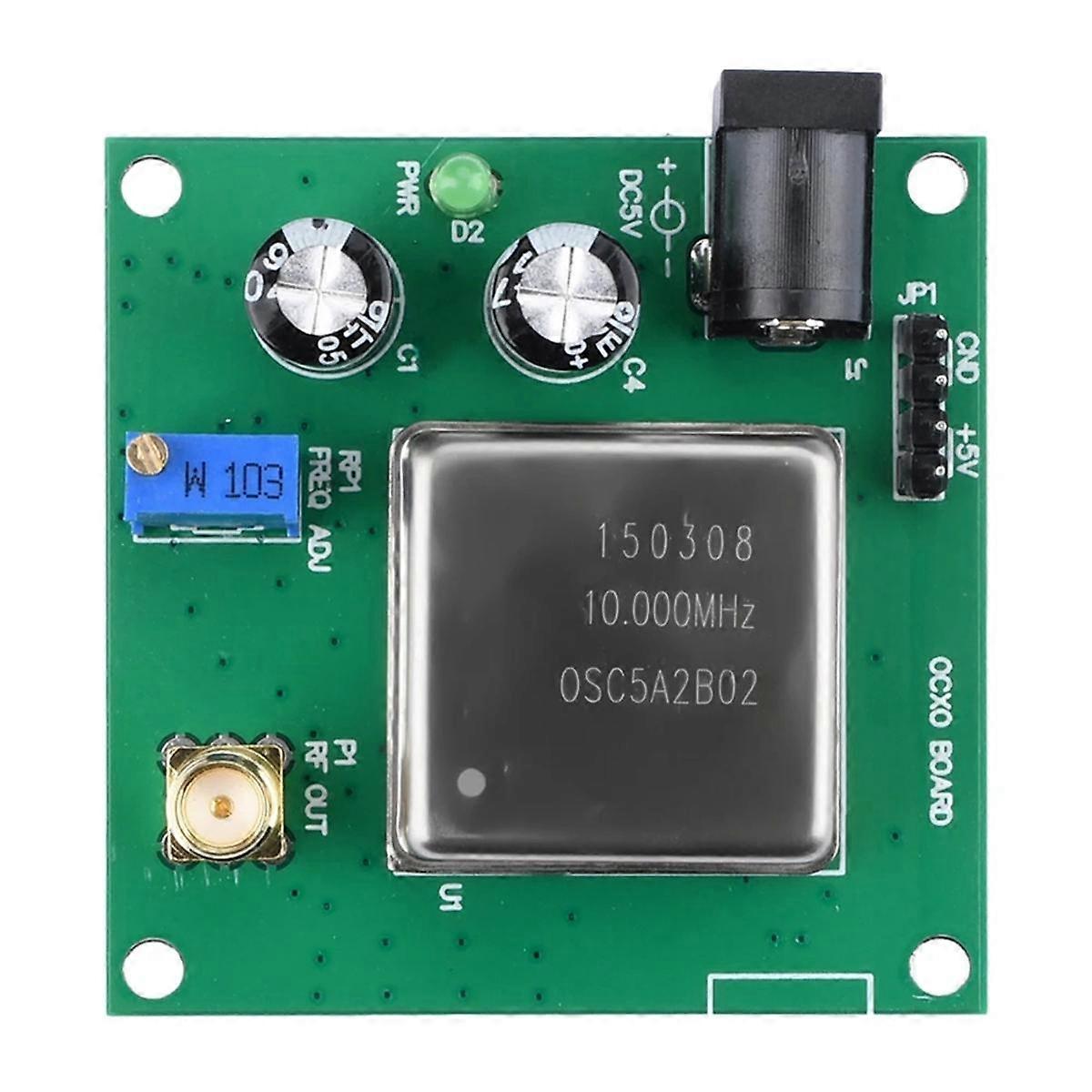 Carte OCXO 10 MHz, oscillateur à quartz à température constante, plaque de référence 10 MHz/13 dB, sortie sinusoïdale