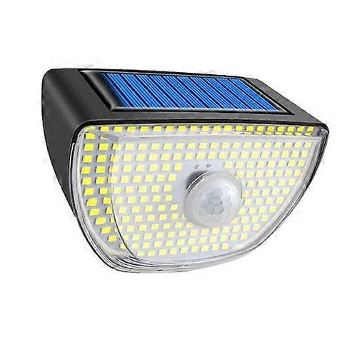 High Power IP65 Waterproof Outdoor 3 Modes Wireless Wide Angle 200LED Solar Motion Sensor Light for Garden Christmas Decorations