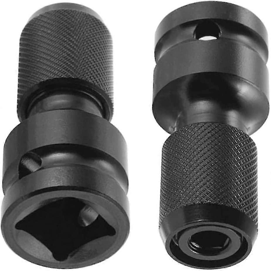 Pieces Socket Adapters 1/2" Square To 1/4" Hex Hex Ratchet Socket Wrench